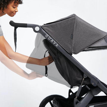 Depiction of the Roam Stroller seat positioning